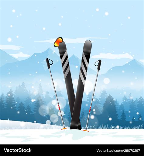 Crossed Skis Logo