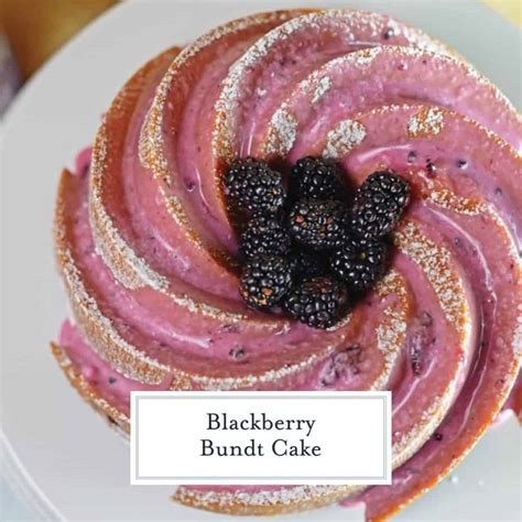 Blackberry Bundt Cake - Savory Experiments