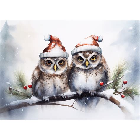 Festive Feathered Pair – Post Stone