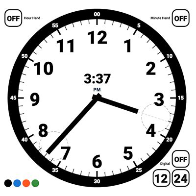 Interactive Clock | Classroom Resources | Class Playground