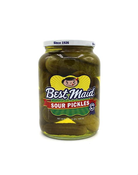 32oz Sour Pickles | Best Maid | Louisiana Pantry