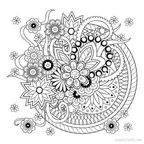 Mandalas para imprimir y colorear: Beneficios para los niños - Etapa ...