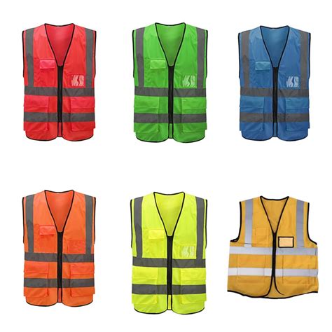 Hoomall Reflective Vest Print Reflective Riding Safety Clothing Road Traffic Sanitation ...