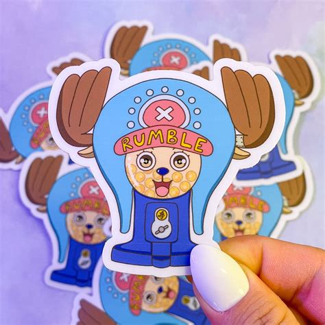 Chopper Rumble Ball Machine Sticker - Etsy