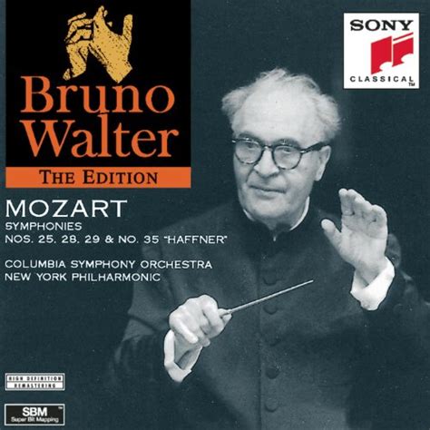 Mozart: Symphony Nos. 25, 28, 29 & 35 "Haffner" by Bruno Walter on ...