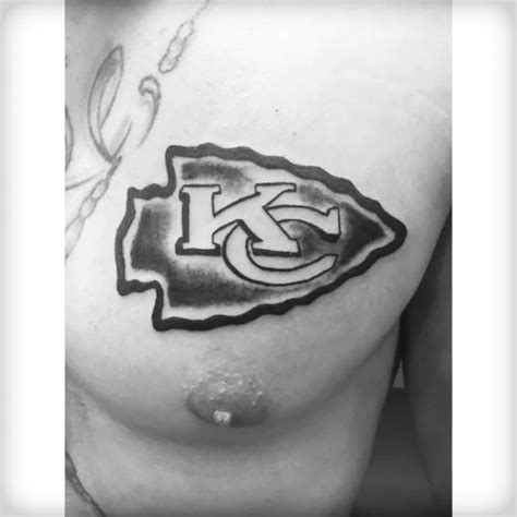 kc chiefs logo black and white - Ileen Samuel