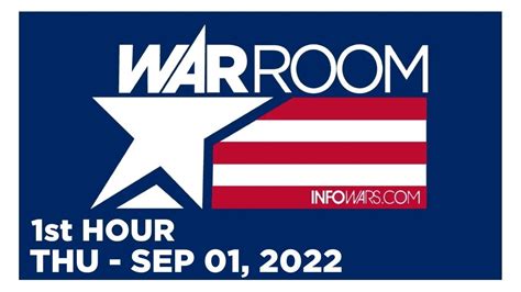 WAR ROOM [1 of 3] Thursday 9/1/22 • News, Reports & Analysis • Infowars