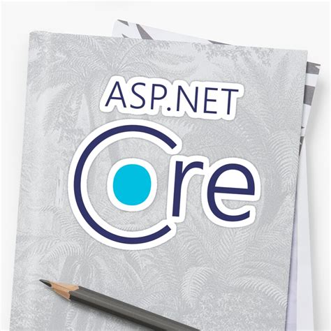 "ASP.NET Core logo" Sticker by columan | Redbubble