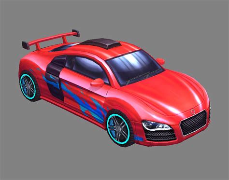 Cartoon Sports Car 3D Model - TurboSquid 1701966