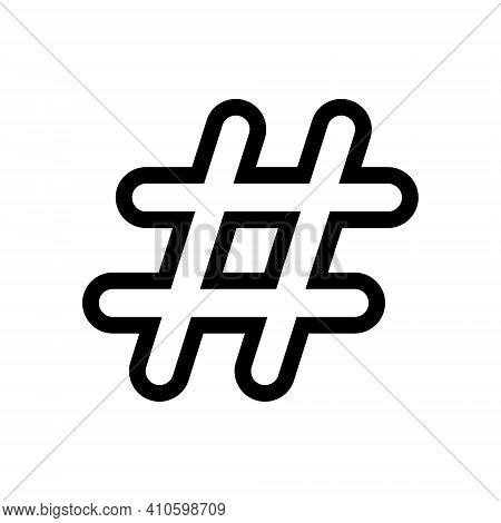 Hashtag Vector Vector & Photo (Free Trial) | Bigstock