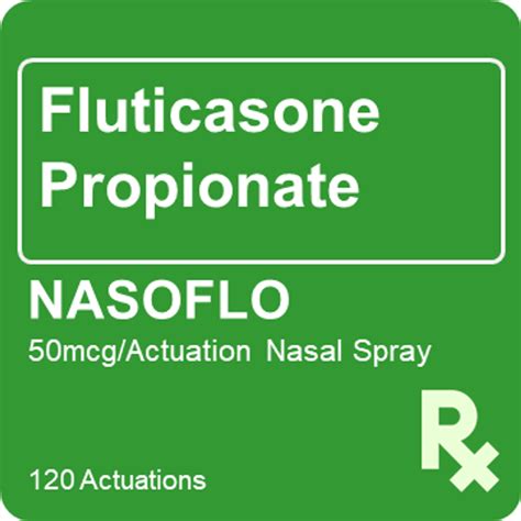 Nasoflo 50mcg Aqueous Nasal Spray 120Sprays - St. Joseph Drug - Online Store