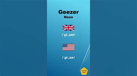 Geezer meaning pronunciation and synonyms #Shorts - YouTube