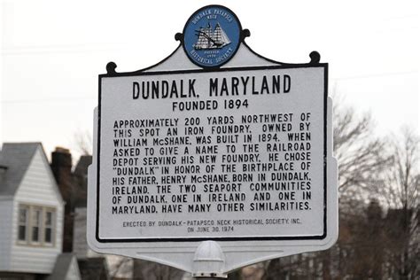 Dundalk historical marker | Flickr - Photo Sharing!