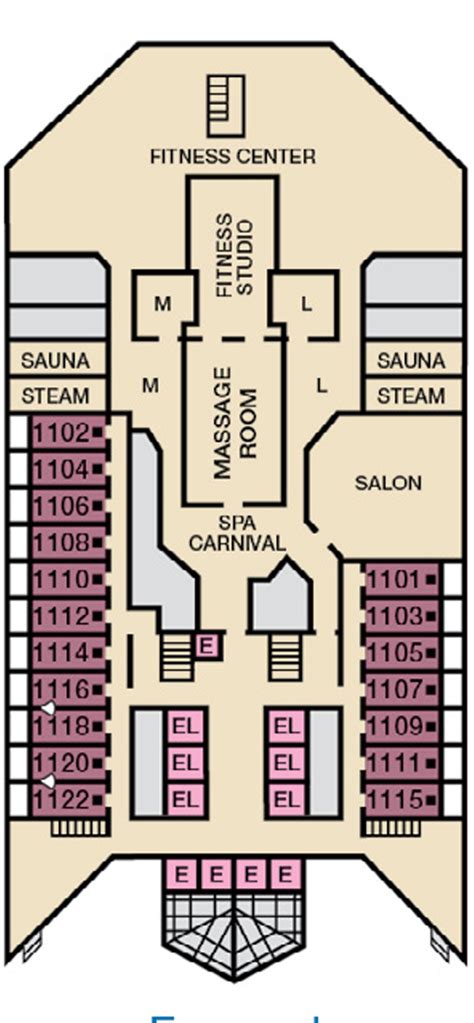 Carnival Conquest – Deck Plans - Planet Cruise