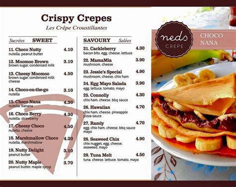 Craving for some tantalizing crepes this week? Check out our Crispy Crepes menu and experience ...