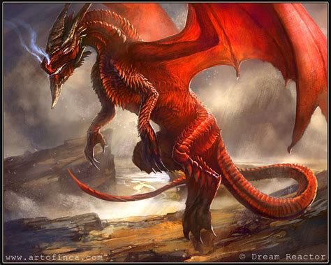 Red Dragon by Tsabo6.deviantart.com on @deviantART | Red dragon, Fantasy dragon, War dragons