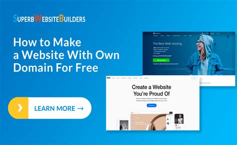 How to Make a Website With Your Own Domain For Free