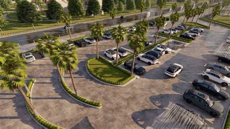 Parking Lot Design | lumion 10 realistic parking Animation - YouTube