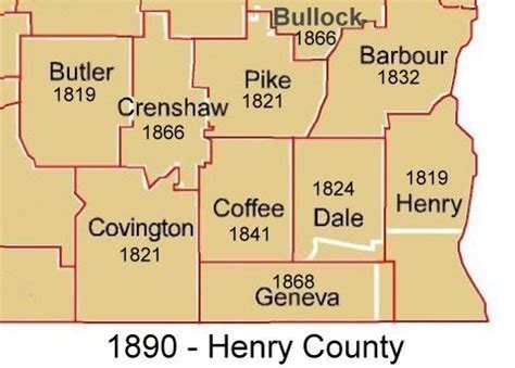 Henry County Map Timeline – Henry County Historical Group -Henry County ...