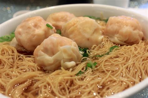 Noodle soup with Shrimp Dumplings image - Free stock photo - Public ...