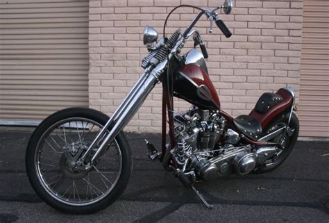 1946 Harley-Davidson Knucklehead Chopper – Bike-urious