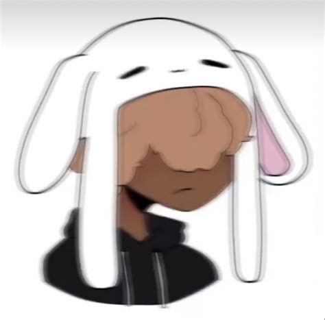 Bunny Hat Pfp Black Cartoon Characters Cute Profile Pictures Girl | Images and Photos finder