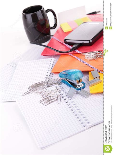 Business accessories stock image. Image of paperwork - 26622021