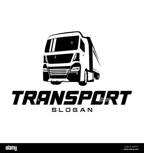 Transport Truck Logo vector Stock Vector Image & Art - Alamy