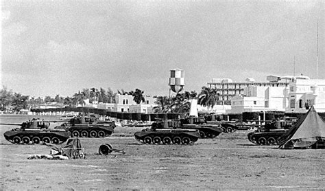 Cuban Army Comet tanks at Havana Airport Cuban Army, Cromwell Tank, Armored Fighting Vehicle ...