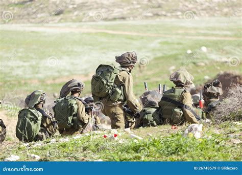 Israeli soldier training editorial stock image. Image of protection ...