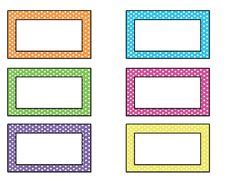 free name tag templates kindergarten | Come back tomorrow for name tags that will make it ...