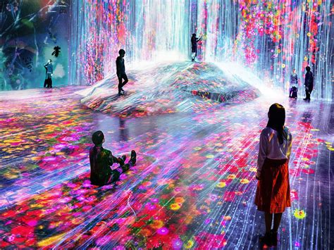 MORI Building DIGITAL ART MUSEUM: teamLab Borderless Tokyo | Tokyo museum, Interactive art ...