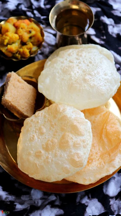 Luchi / Bengali style Puri (Puffed Bread) - Spicy World Simple and Easy Recipes by Arpita