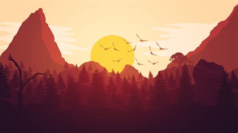 flat forest wallpaper by brosproduction on DeviantArt