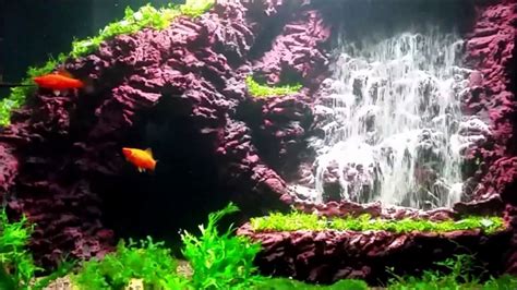 Aquarium sand waterfall 40 - YouTube