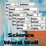 Science Word Wall by Teach Simple