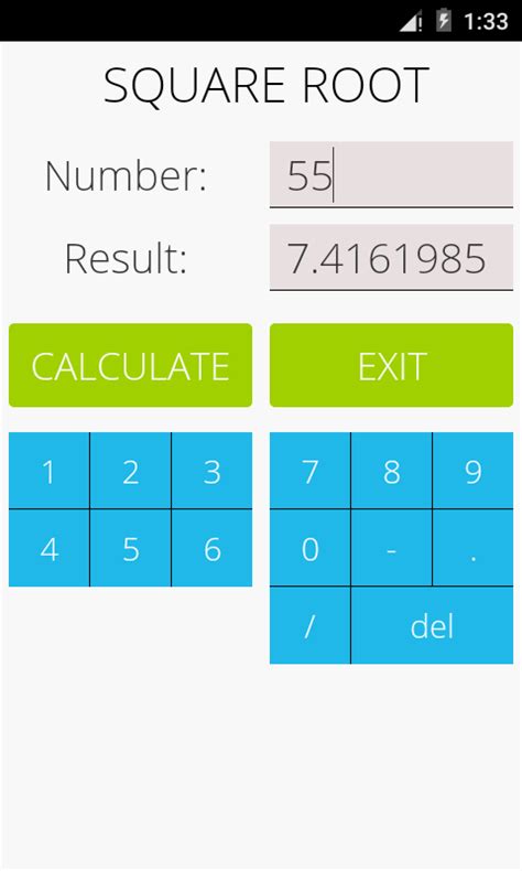 Amazon.com: Square Root Calculator: Appstore for Android