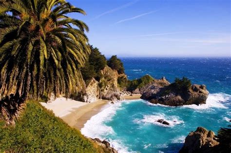 McWay Falls Near Big Sur, California