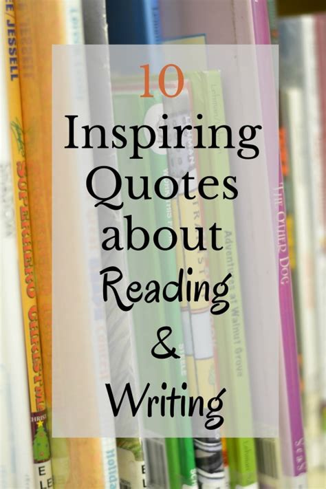 10 Favorite Literacy Quotes on Reading and Writing