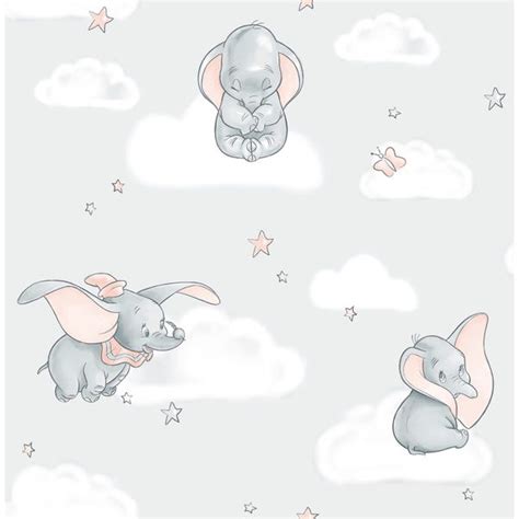 Disney Dumbo Wallpaper | Dunelm