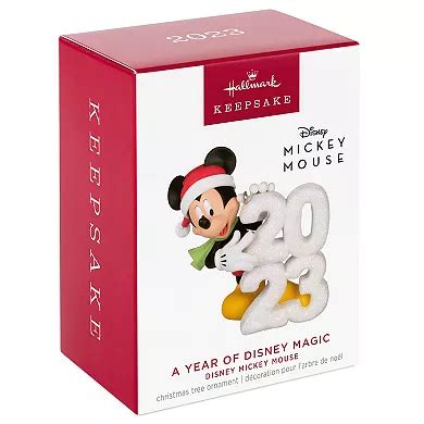 Disney's Mickey Mouse A Year of Disney Magic 2023 Hallmark Christmas Ornament