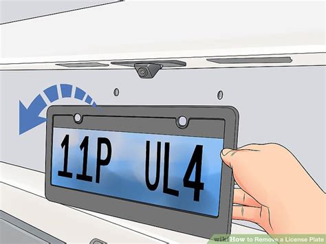 How to Remove a License Plate: 9 Steps (with Pictures) - wikiHow