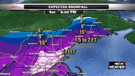 Thursday Late Evening Final Accumulation Maps for FridaySaturday Storm - NECN