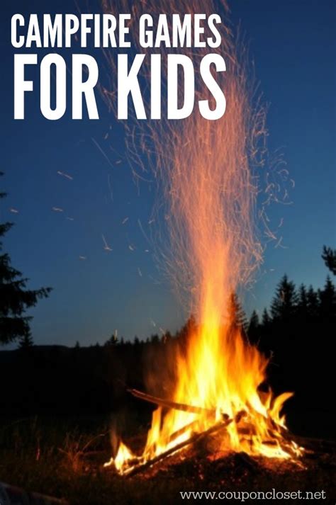 5 Fun Campfire Games to Play - One Crazy Mom