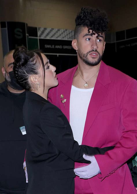 Gabriela Berlingeri and Bad Bunny attend The 22nd Annual Latin GRAMMY ...