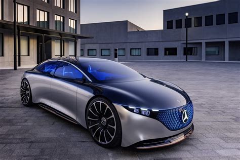 Mercedes-Benz Vision EQS 2019: el coche eléctrico que adelante el ...