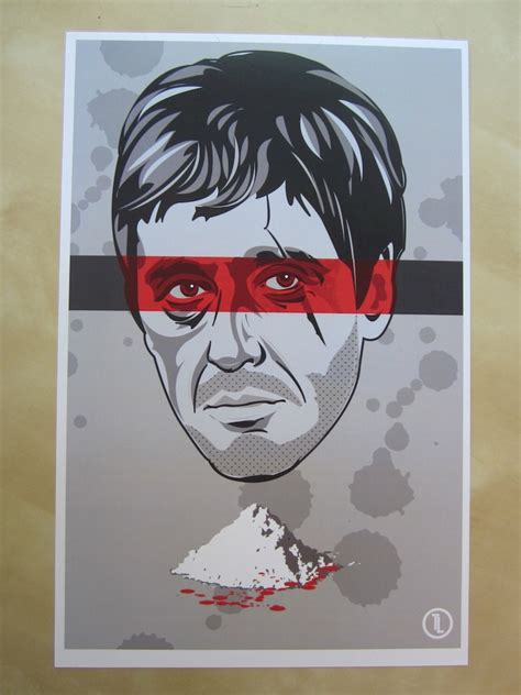 Scarface Tony Montana Art Print - Etsy