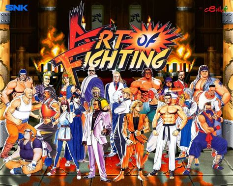 Art of Fighting - SNK | Art of fighting, Art, Video game anime