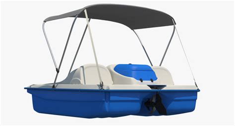 Pedal boat canopy 3D - TurboSquid 1245209