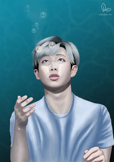 Twitter | Rap monster fanart, Kim namjoon, Bts fanart